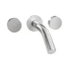 Crosswater The Ixora Basin 3H Wall Mounted Trim Set 316 Stainless Steel