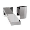 Crosswater The Myron Basin 2H Wall Mounted Trim Set Chrome