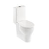 Britton Trim close coupled WC including soft close seat Gloss White