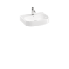 Britton Trim Basin 500mm 1 Tap Hole Gloss White