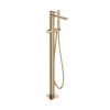 Crosswater The Varda Bath Shower Mixer Floor Standing Trim Brushed Brass