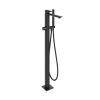 Crosswater The Varda Bath Shower Mixer Floor Standing Trim Matt Black