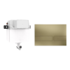 Britton Venue Cistern Set 1 Brushed Brass
