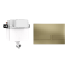 Crosswater Venue Cistern Set 1 Brushed Brass