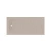 Crosswater Vito Textured Rectangle Shower Tray 800 x 1700 x 25mm Brown