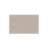 Crosswater Vito Textured Rectangle Shower Tray 900 x 1400 x 25mm Brown