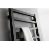 Crosswater Wedge Towel Warmer 500 x 1096mm-Metallic Black