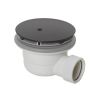 Britton High Flow Shower Waste Matt Black