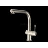 Clearwater Zodiac L Spout Kitchen mixer Tap Brushed Nickel