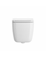 Crosswater Libra Wall Hung Toilet & Seat Gloss White