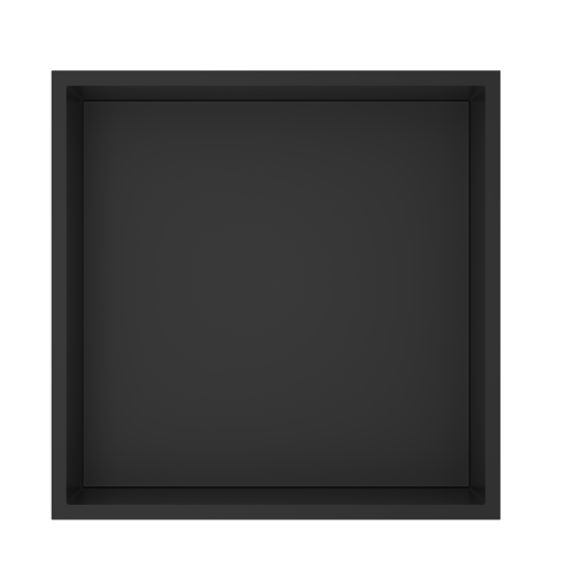 Bath Style Niche Non Lit 300 x 300mm Matt Black