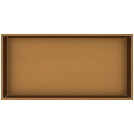 Bath Style Niche Non Lit 600 x 300mm Brushed Bronze