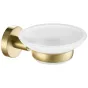 Just Taps VOS Soap Dish-Brushed Brass