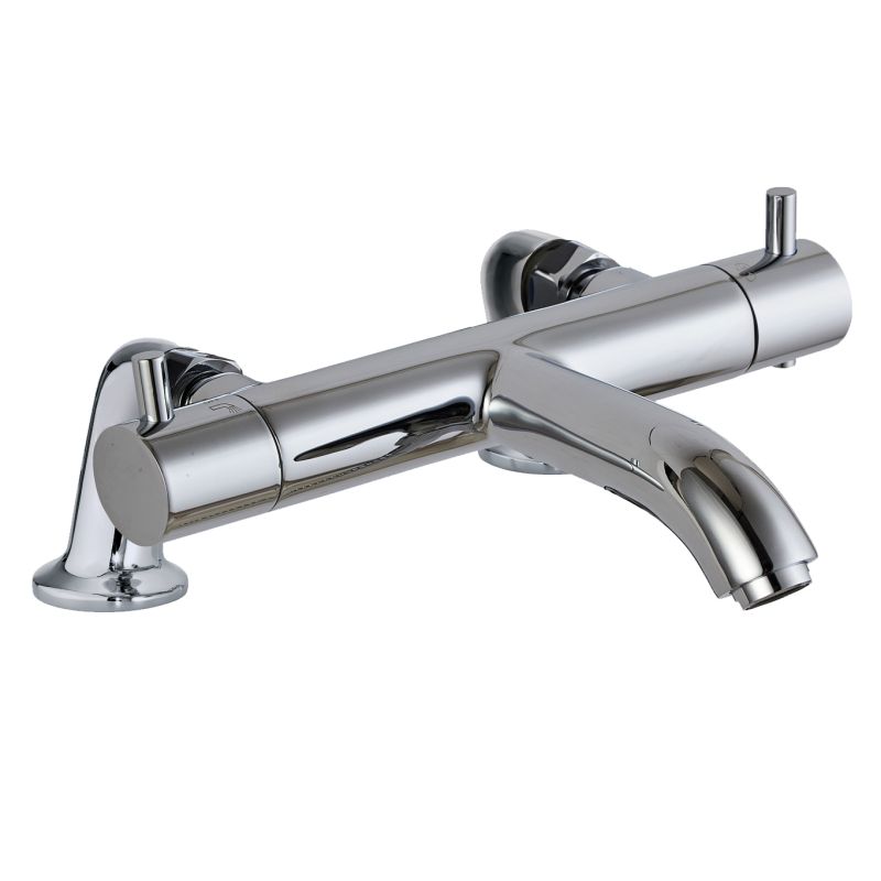 Just Taps Florence Thermostatic Bath Filler Deck Mounted