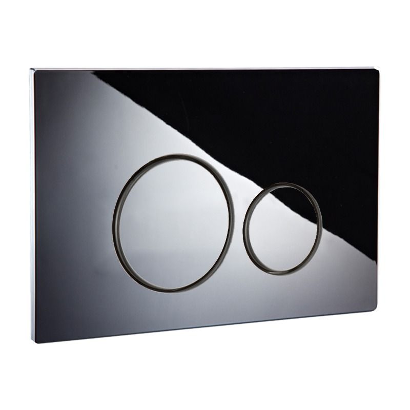 Abacus Iso 2S Press Panel - Polished Stainless Steel