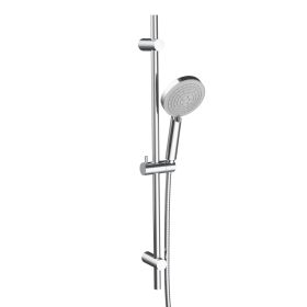 Just Taps Ren slider rail kit with 3 function shower handle Chrome