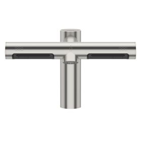 2-in-1 Sensor tap with Hand Dryer - Stainless steel