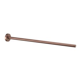 Just Taps VOS Vertical Towel Bar 500mm Brushed Bronze