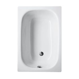 La Bette Rectangular Bath 1300 x 700mm White (No Tap Hole)