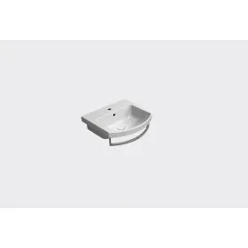 GSI Modo 510 x 450mm Wall Mounted 1 Tap Hole Basin White