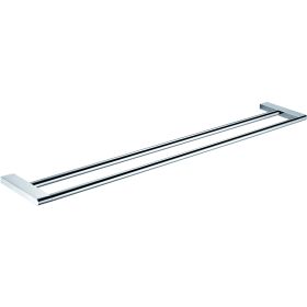 Just Taps Plus Twin Towel Rail 648 mm Wide - Chrome