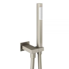 Abacus Handheld Shower Kit Square Brushed Nickel