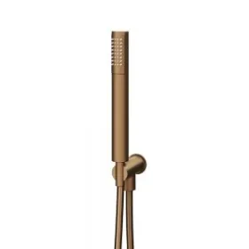 Abacus Handheld Shower Kit Round Brushed Bronze