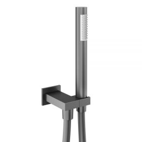 Abacus Handheld Shower Kit Square Anthracite