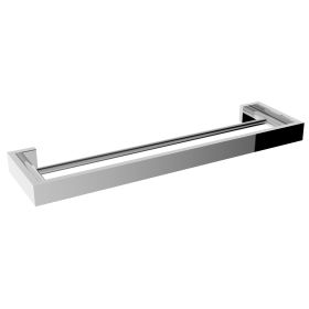 Just Taps Athena twin towel bar Chrome