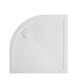 Crosswater Kai 25mm Quadrant Anti-Slip Stone Resin Shower Tray
