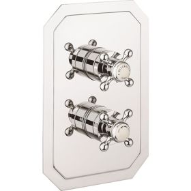 Crosswater Belgravia Crosshead Thermostatic Shower Valve with 2 Way Diverter