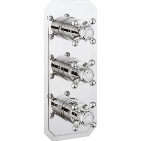 Crosswater Belgravia Crosshead 3000 Shower Valve 3 Way Diverter -Slimline
