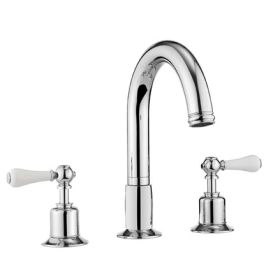 Crosswater Belgravia Lever Bath 3 Hole Set
