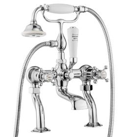 Crosswater Belgravia Crosshead Bath Shower Mixer With Kit