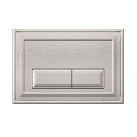 Crosswater Belgravia Traditional Flush Plate Brushed Nickel