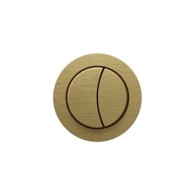 Britton Flush Button & Cable Brushed Brass