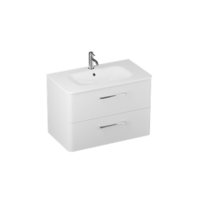 Britton Camberwell 800mm Unit Frosted White with Basin