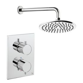 Crosswater Crossbox Shower Set 1 Chrome 200mm