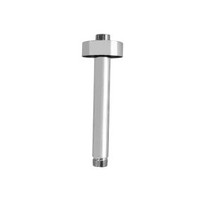 Just Taps Brass Ceiling Mounted Shower Arm 100mm - Chrome