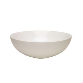 Britton Circus Countertop 390mm Basin No Overflow Gloss White
