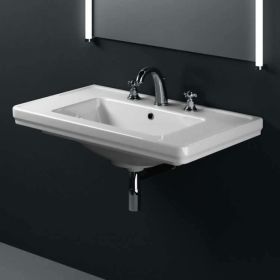 GSI Classic 900 x 500mm 3 Tap Hole Basin White