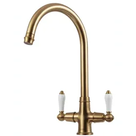 Clearwater Elegance Mono Kitchen mixer Tap Brushed Bronze