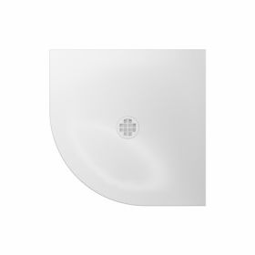 Crosswater Creo 800mm Quadrant Dolomite Shower Tray