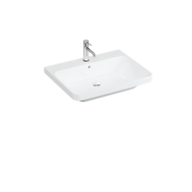 Britton Dalston 600mm 1 Tap Hole Basin White