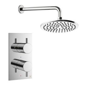 Crosswater Design Shower Set 1 200mm Chrome