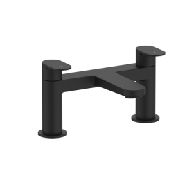 Crosswater Drift Matt Black Bath Filler