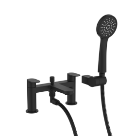 Crosswater Drift Matt Black  Bath Shower Mixer
