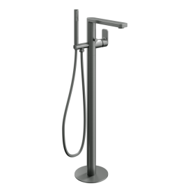 Abacus Edge Freestanding Bath Shower Mixer Matt Anthracite