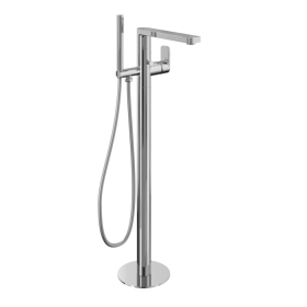 Abacus Edge Freestanding Bath Shower Mixer Chrome