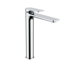 Crosswater Fuse Chrome Tall Basin Monobloc With Clicker Waste